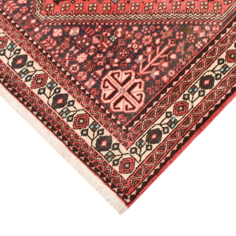 Abadeh Teppich 102x150cm - Perserteppich - rot