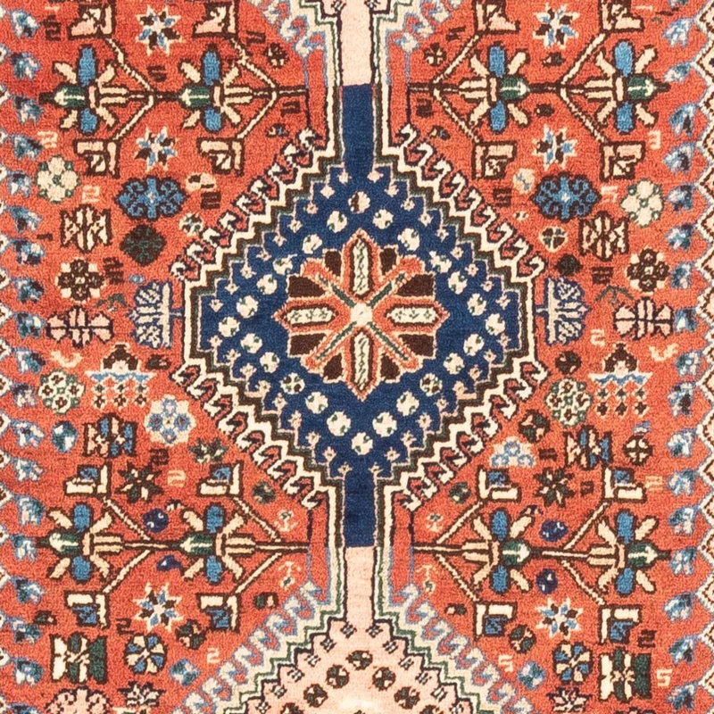 Yalameh Teppich 83x203cm - Perserteppich - rot