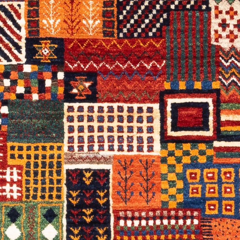 Gabbeh Teppich - Loribaft Perser - Royal - 84 x 123 cm - mehrfarbig