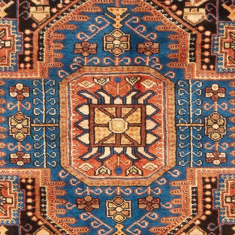 Nahavand Teppich 140x200cm - Perserteppich - blau