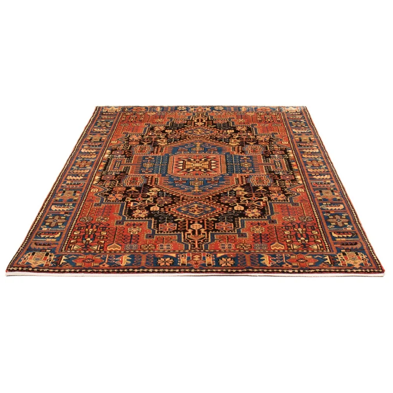 Nahavand Teppich 140x200cm - Perserteppich - blau