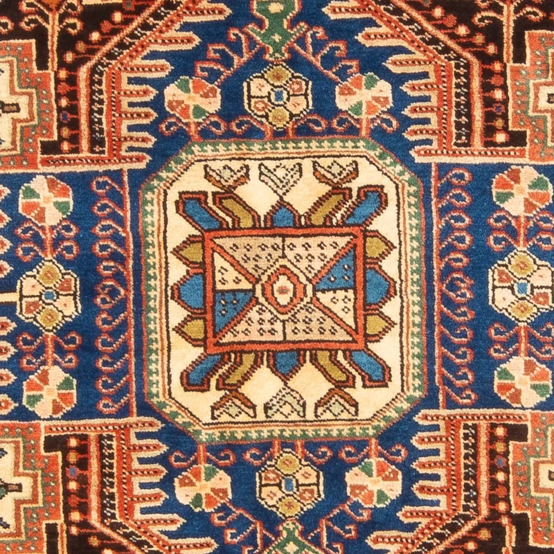 Nahavand Teppich 145x200cm - Perserteppich - blau