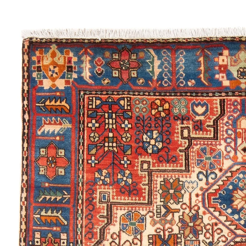 Nahavand Teppich 140x200cm - Perserteppich - blau