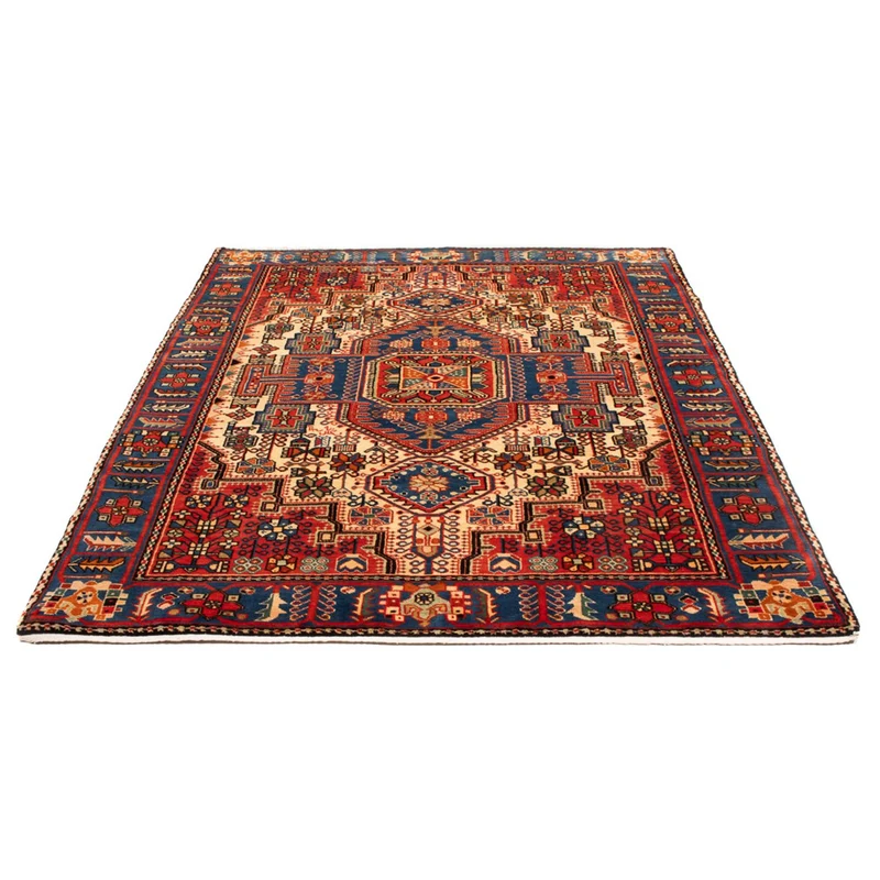 Nahavand Teppich 140x200cm - Perserteppich - blau