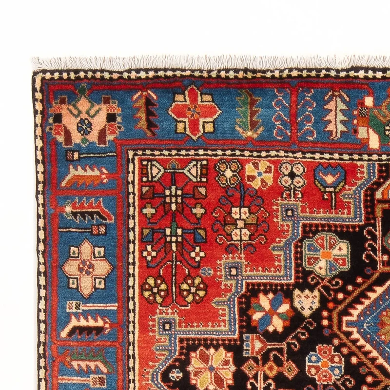 Nahavand Teppich 140x200cm - Perserteppich - blau