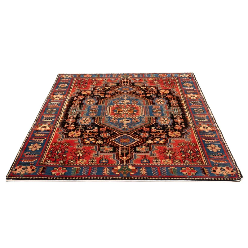 Nahavand Teppich 140x200cm - Perserteppich - blau