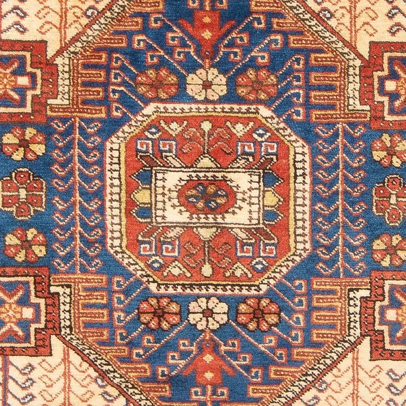 Nahavand Teppich 142x210cm - Perserteppich - blau