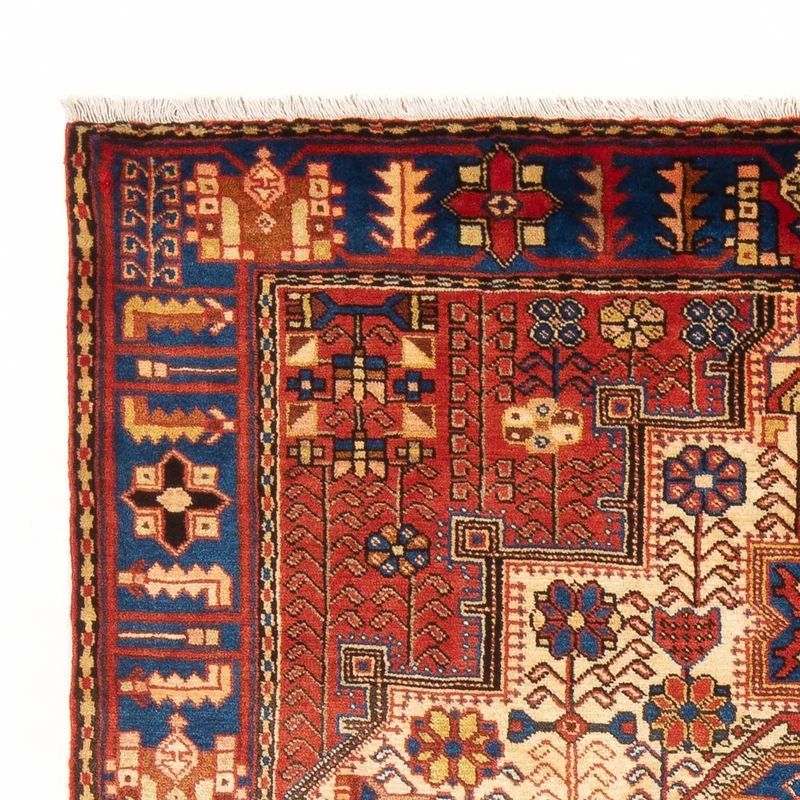 Nahavand Teppich 142x210cm - Perserteppich - blau