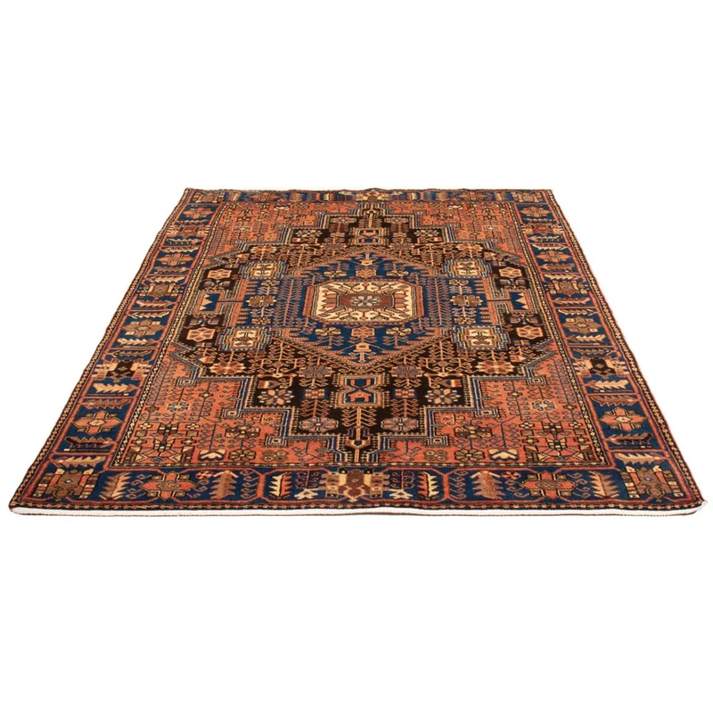Nahavand Teppich 150x200cm - Perserteppich - blau