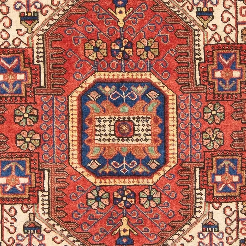 Nahavand Teppich 140x200cm - Perserteppich - rot