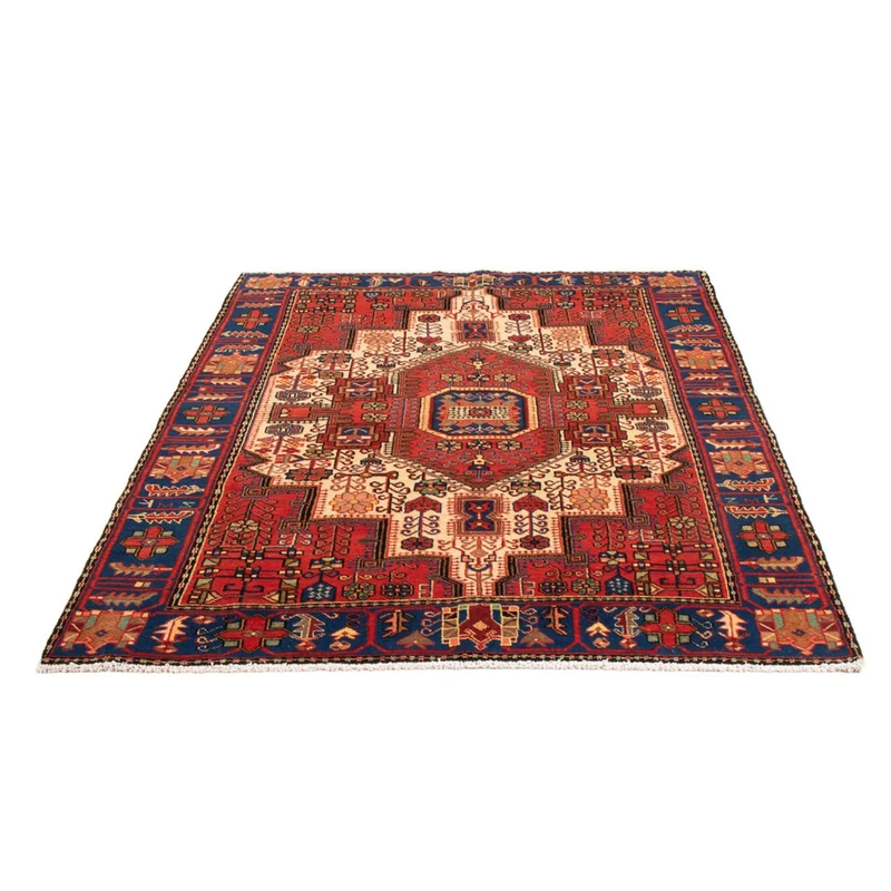 Nahavand Teppich 140x200cm - Perserteppich - rot