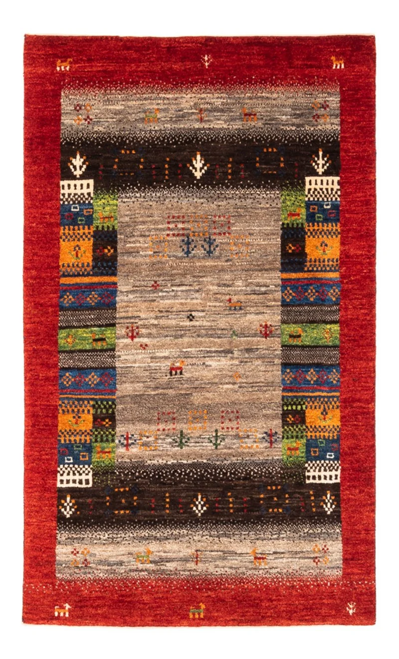 Loribaft Teppich Perser 80x128cm - Orientteppich - mehrfarbig