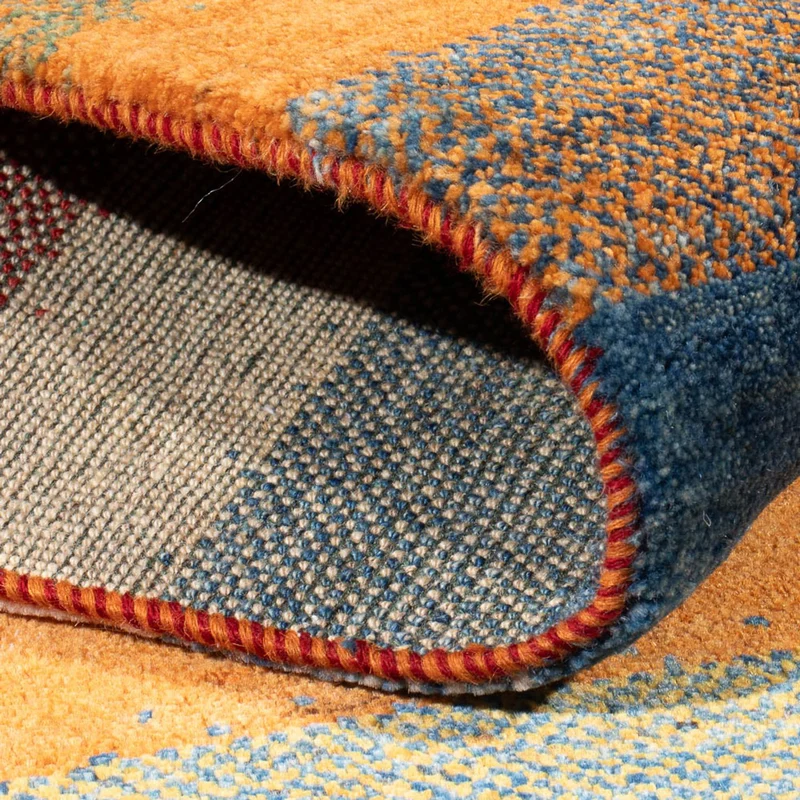 Gabbeh Persisch Teppich 120x180cm - Perserteppich Wollteppich - mehrfarbig