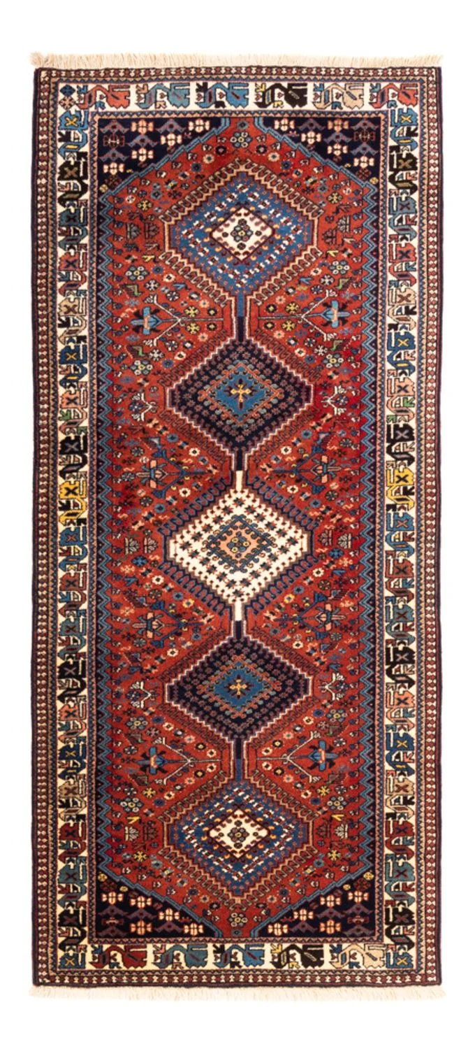 Yalameh Teppich 85x193cm - Perserteppich - rot
