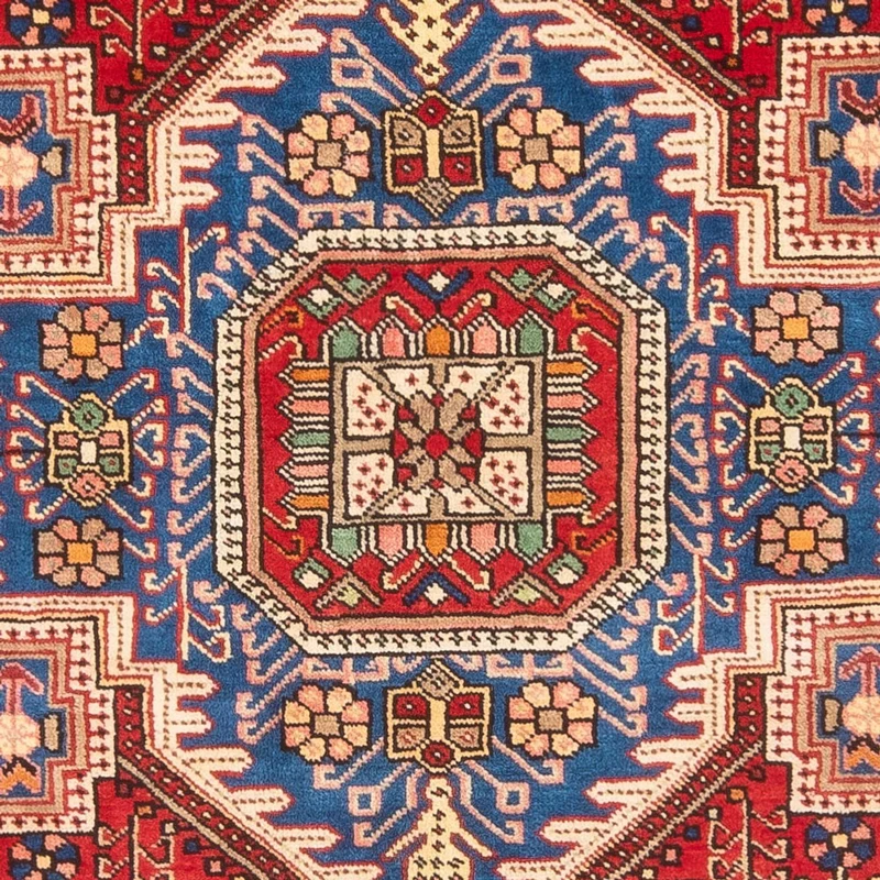 Nahavand Teppich 136x197cm - Perserteppich - blau