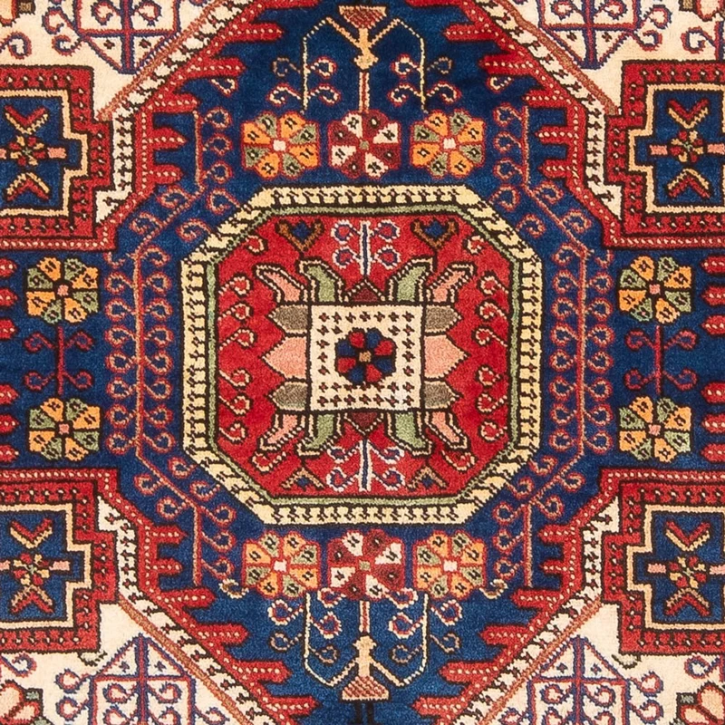 Nahavand Teppich 146x200cm - Perserteppich - blau