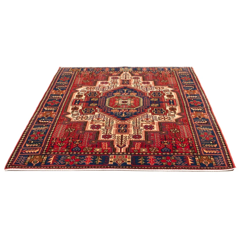 Nahavand Teppich 146x200cm - Perserteppich - blau