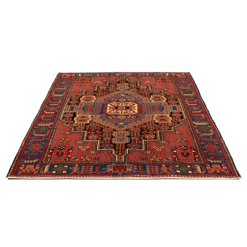 Nahavand Teppich 137x205cm - Perserteppich - blau