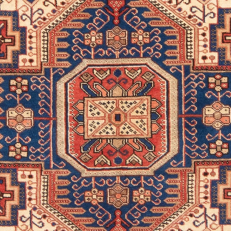 Nahavand Teppich 137x205cm - Perserteppich - blau