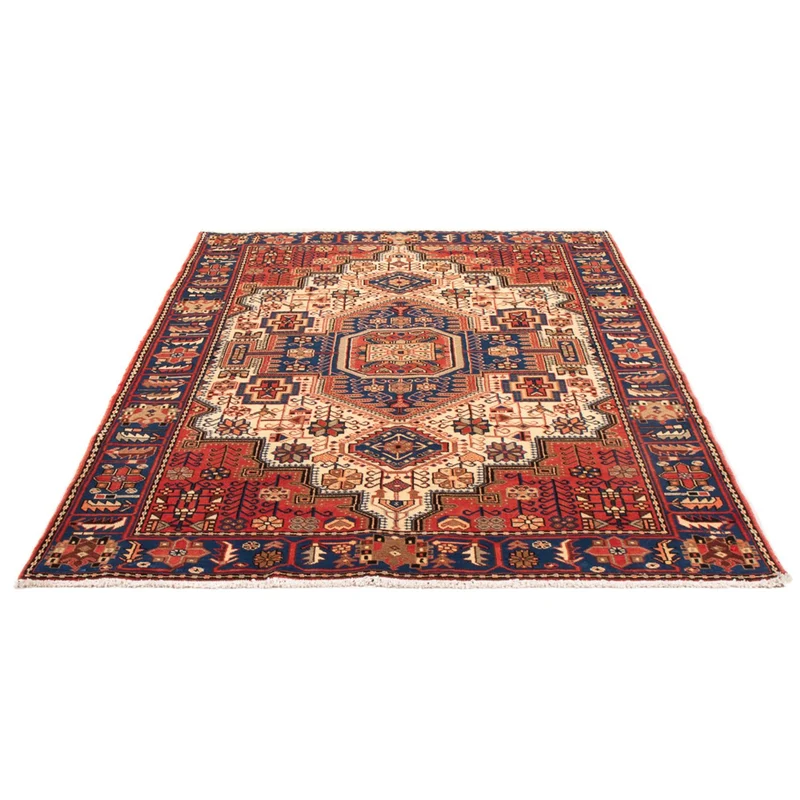 Nahavand Teppich 137x205cm - Perserteppich - blau