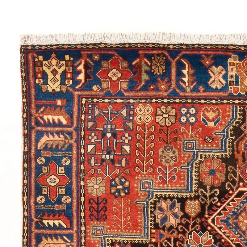 Nahavand Teppich 140x205cm - Perserteppich - blau
