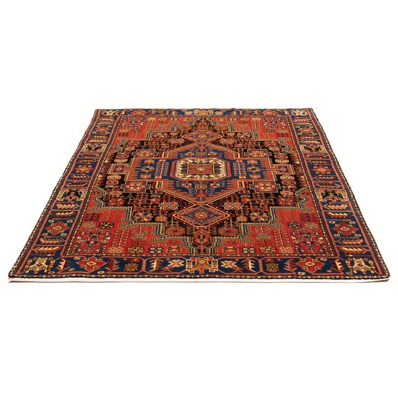 Nahavand Teppich 140x205cm - Perserteppich - blau