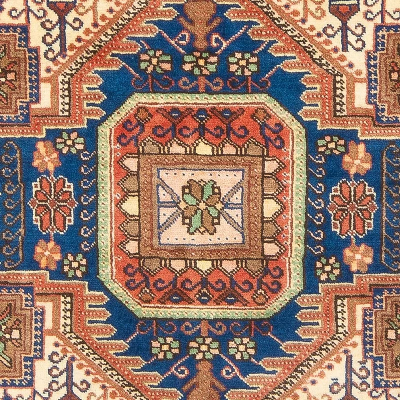 Nahavand Teppich 140x190cm - Perserteppich - blau