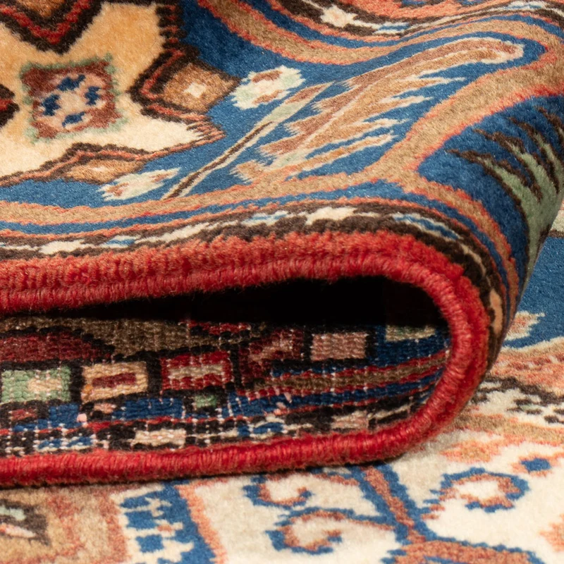 Nahavand Teppich 140x190cm - Perserteppich - blau