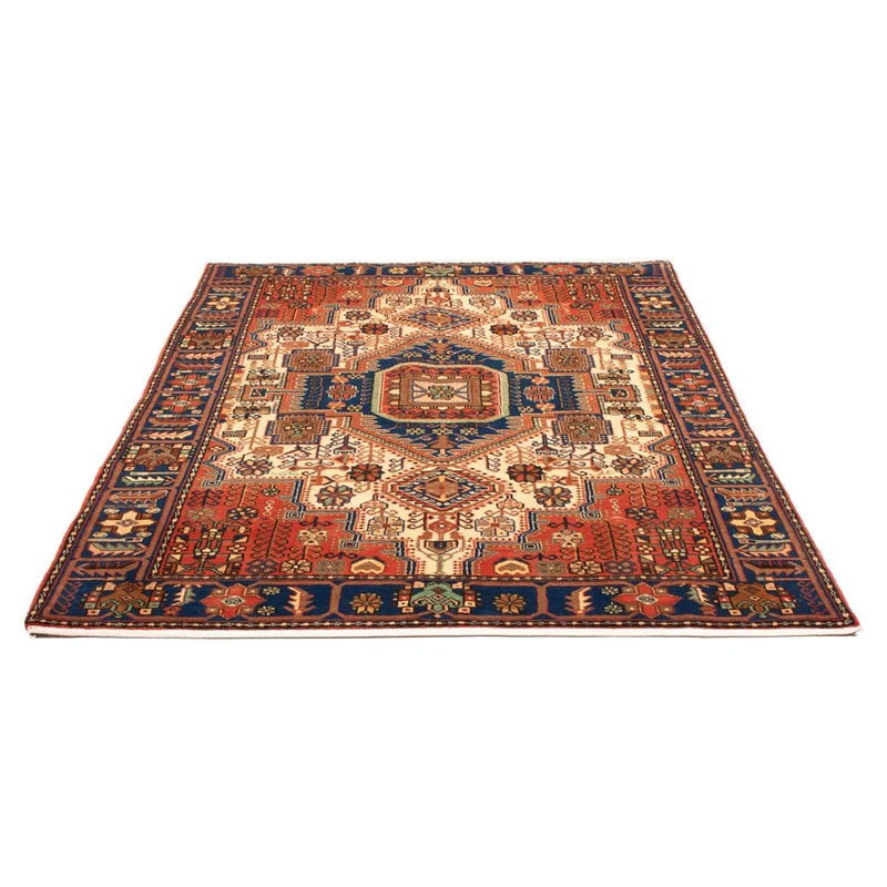 Nahavand Teppich 140x190cm - Perserteppich - blau