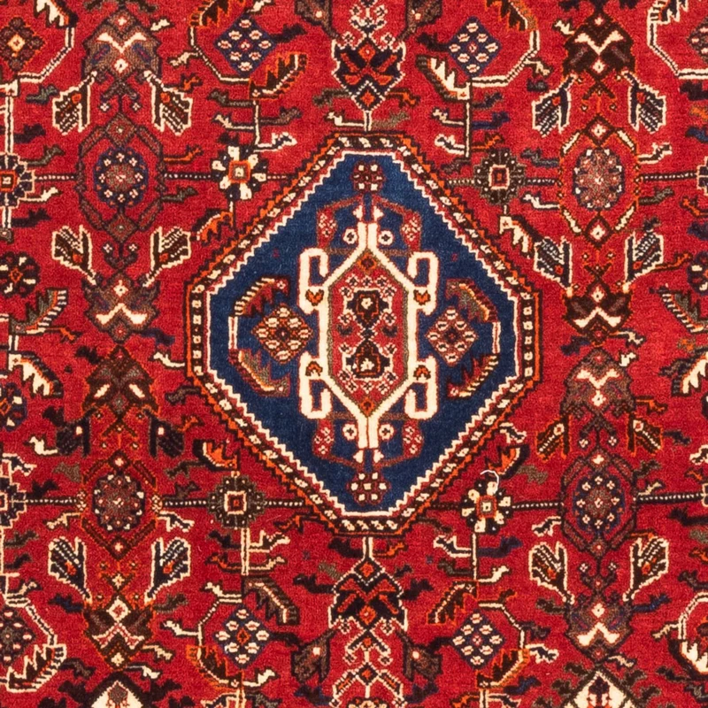 Ghashghai Teppich 110x158cm - Perserteppich - rot