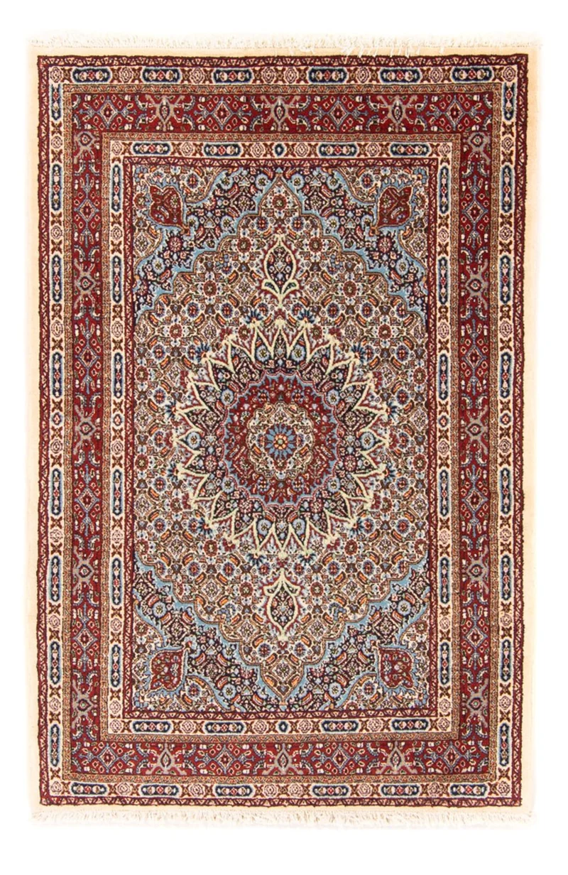 Moud Teppich 100x148cm - Perserteppich - mehrfarbig