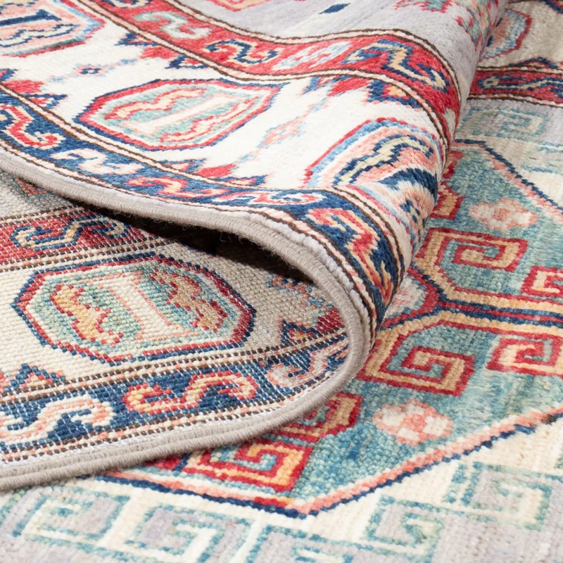 Kazak Teppich 80x300cm - Orientteppich - lachs