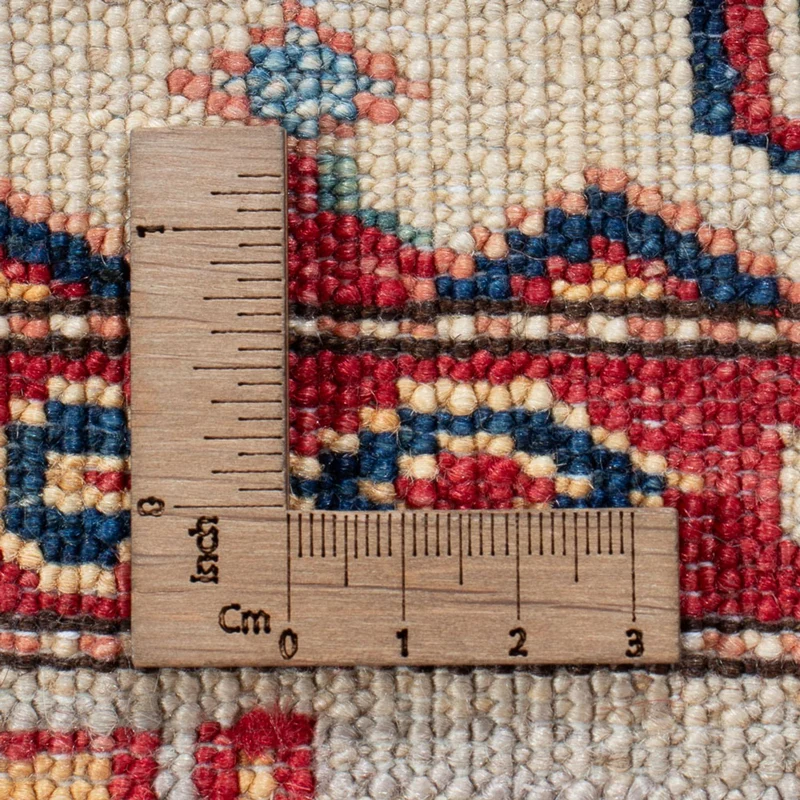 Kazak Teppich 80x300cm - Orientteppich - lachs