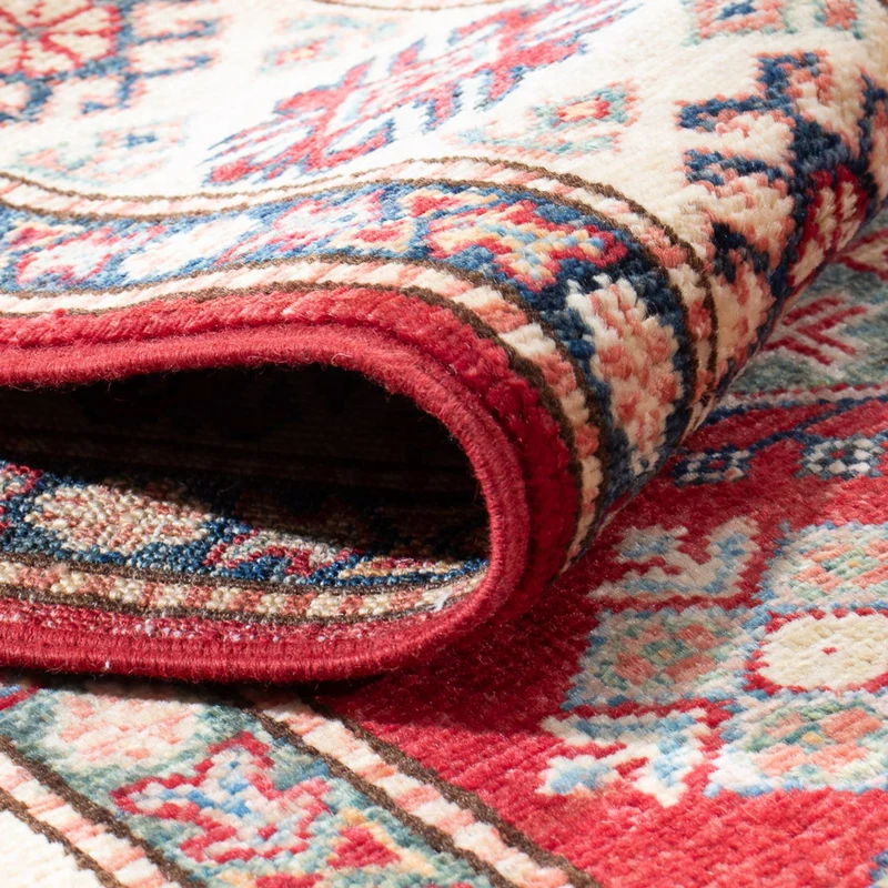 Kazak Teppich 80x300cm - Orientteppich - rot