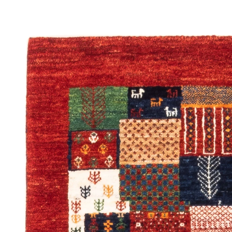 Loribaft Teppich Perser 80x128cm - Orientteppich - mehrfarbig