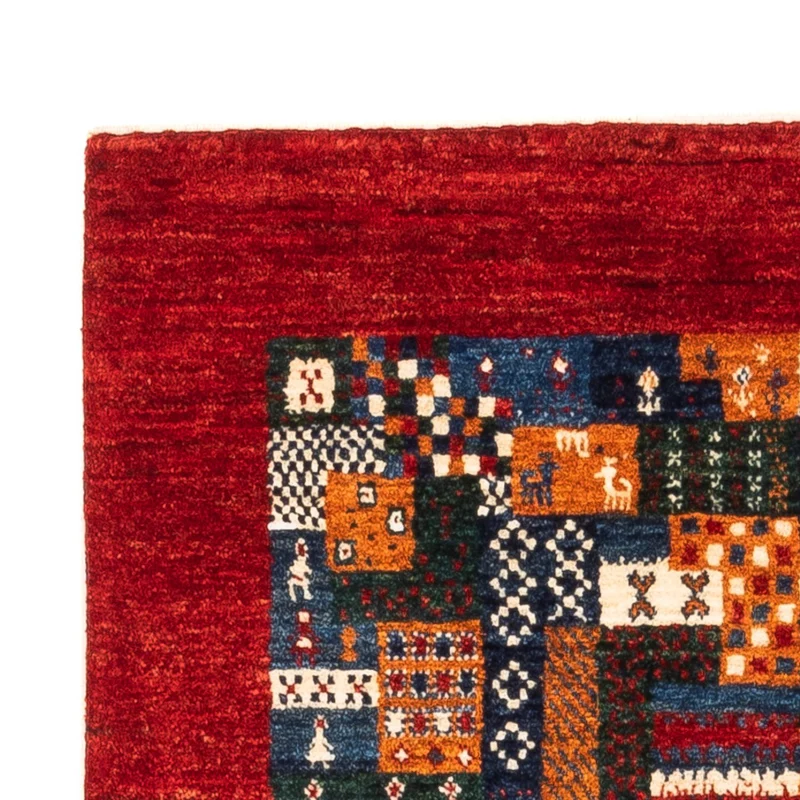 Loribaft Teppich Perser 82x122cm - Orientteppich - mehrfarbig