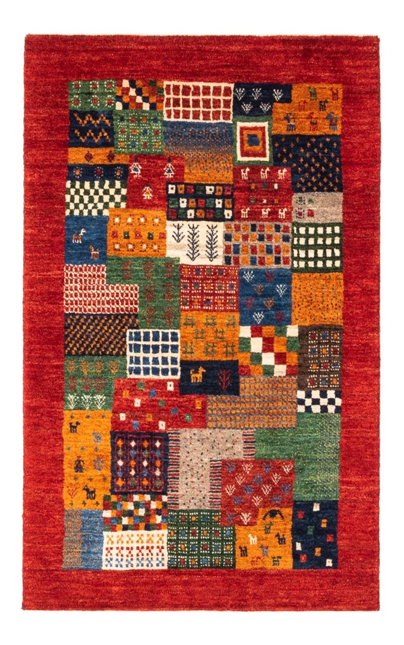 Loribaft Teppich Perser 80x125cm - Orientteppich - mehrfarbig