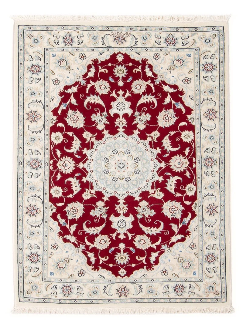 Nain - 6La Teppich 80x117cm - Perserteppich - rot