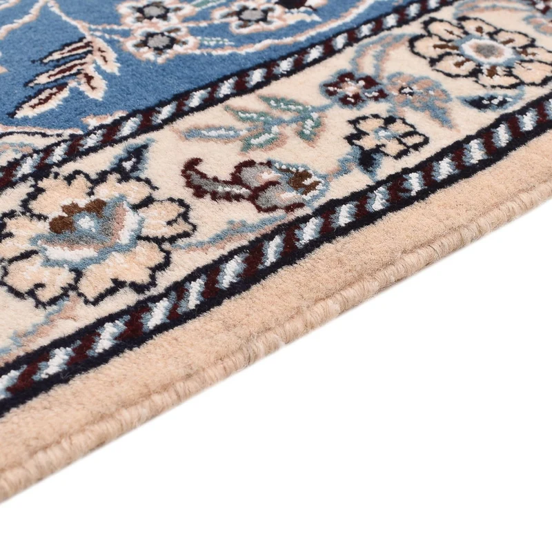 Nain - 9La Teppich 90x127cm - Perserteppich - blau
