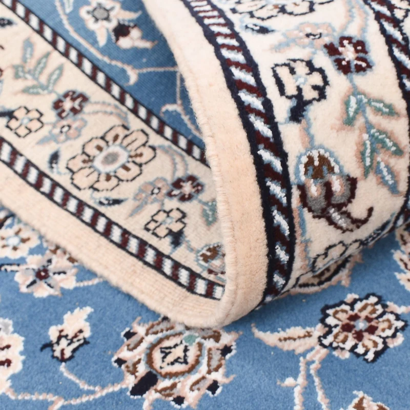 Nain - 9La Teppich 90x127cm - Perserteppich - blau