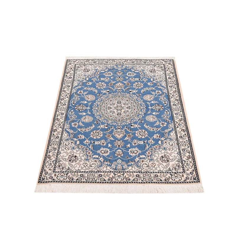 Nain - 9La Teppich 90x127cm - Perserteppich - blau