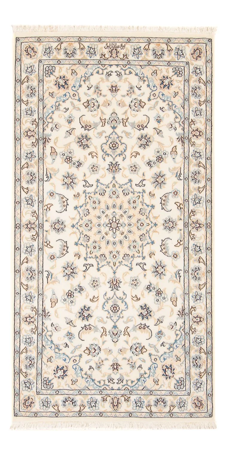 Nain - 6La Teppich 74x140cm - Perserteppich - creme