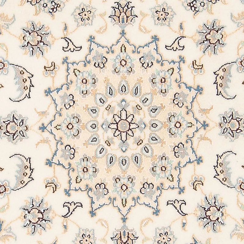 Nain - 6La Teppich 74x140cm - Perserteppich - creme