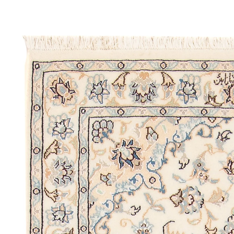 Nain - 6La Teppich 74x140cm - Perserteppich - creme