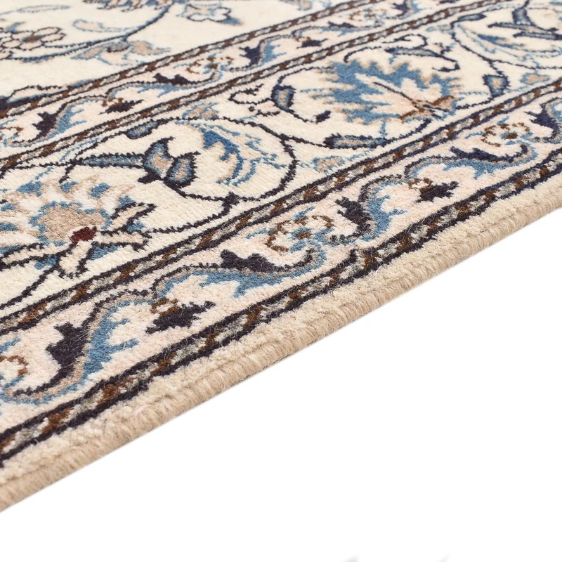 Nain - 12La Teppich 150x195cm - Perserteppich - hellbeige