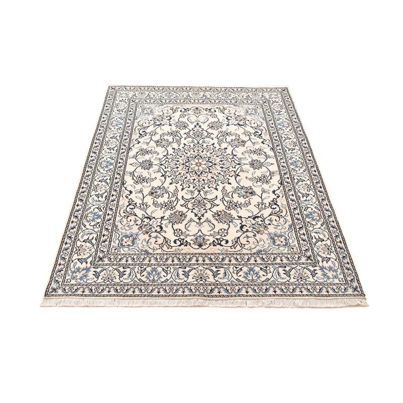 Nain - 12La Teppich 150x195cm - Perserteppich - hellbeige
