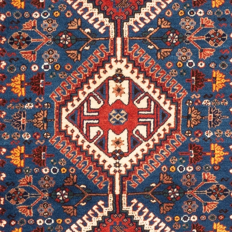 Yalameh Teppich 82x197cm - Perserteppich - hellblau