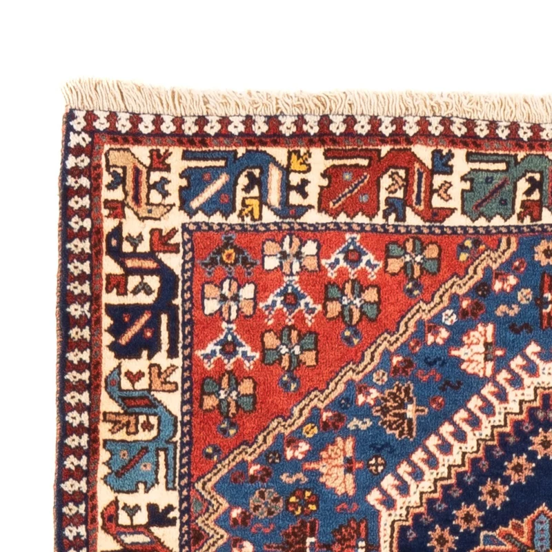 Yalameh Teppich 82x197cm - Perserteppich - hellblau