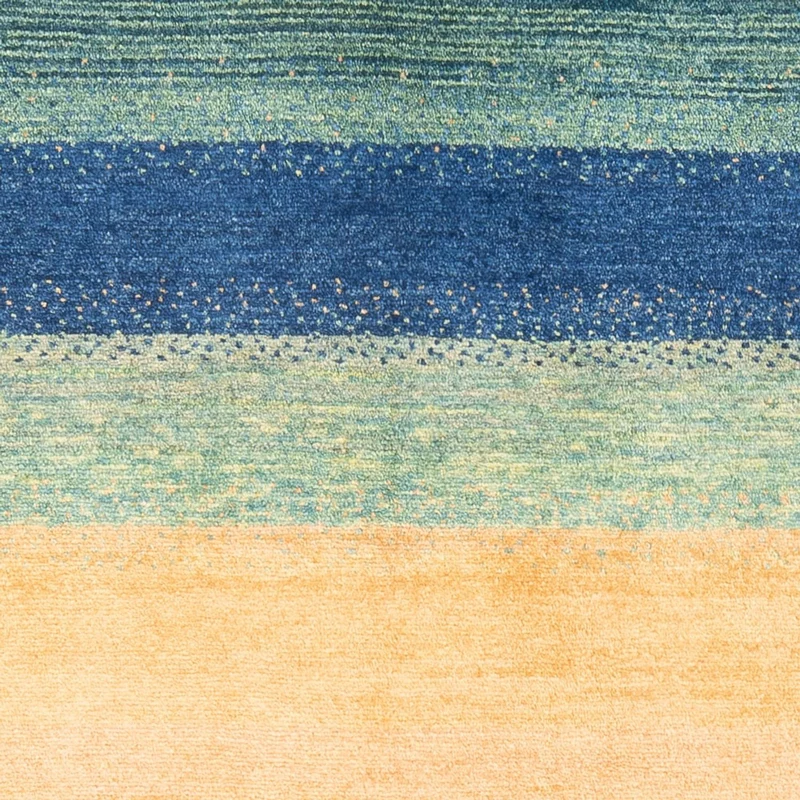 Gabbeh Persisch Teppich 123x171cm - Perserteppich Wollteppich - mehrfarbig