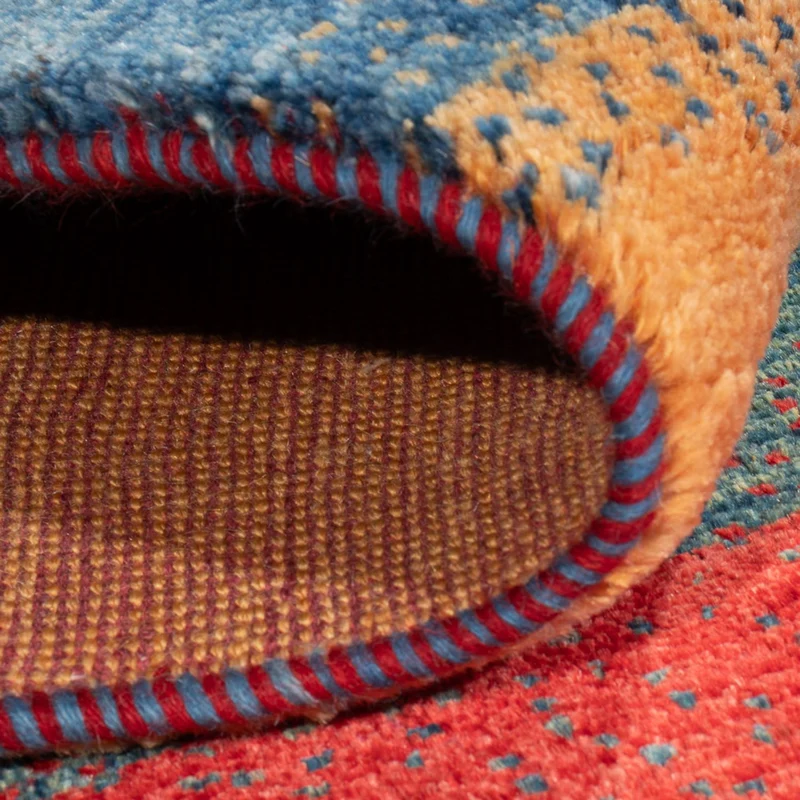 Gabbeh Persisch Teppich 123x171cm - Perserteppich Wollteppich - mehrfarbig